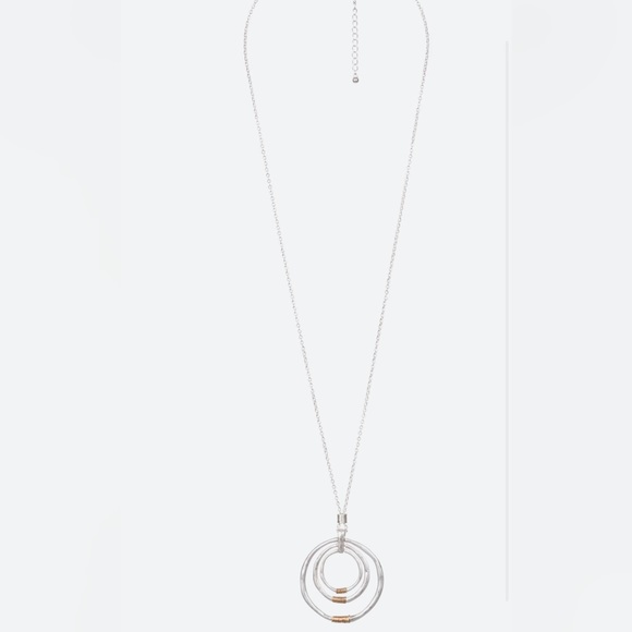 Celestia Wrapped Circle Pendant NWT - Picture 2 of 3